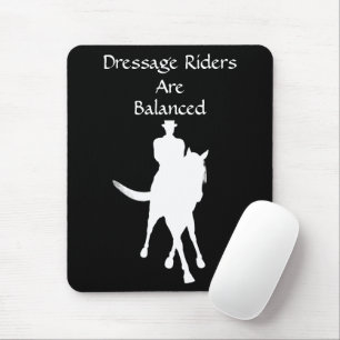 Dressage Riders är balanserade hästar Musmatta