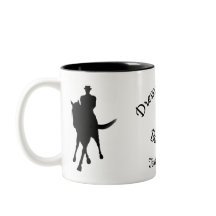 Dressage Riders is Balanced Silhouette