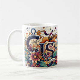 Dressage Riding Rider Horse Mugg