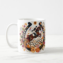Dressage Riding Rider Horse Mugg