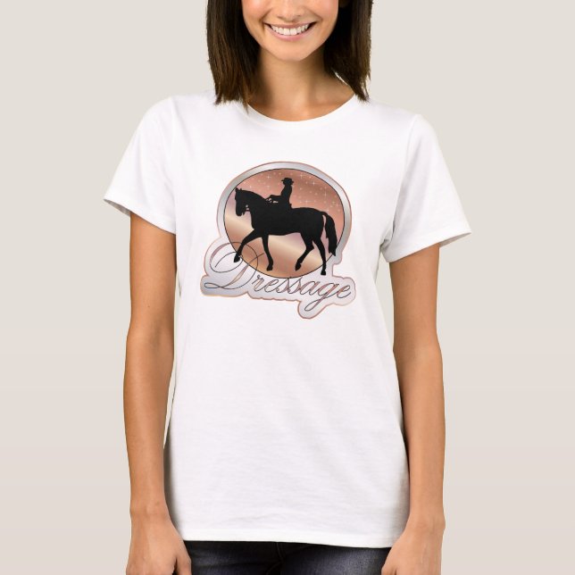 Dressage Riding T-Shirt (Framsida)
