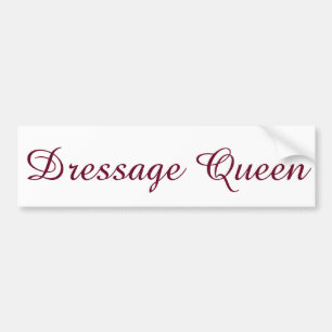 Dressagedrottningbildekal Bildekal