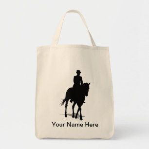 Dressagehäst Totebag Tygkasse