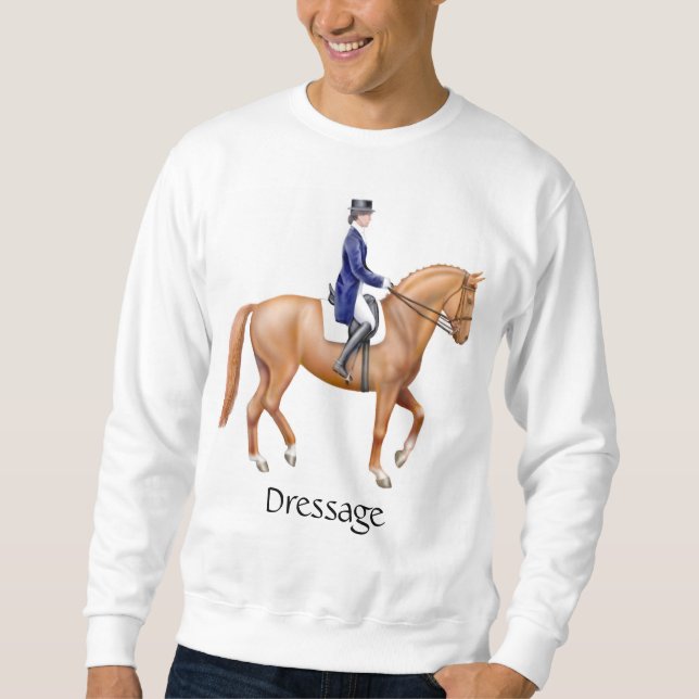 Dressagehästtröja Sweatshirt (Framsida)