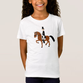 Dressageponnyn lurar utslagsplatsen tee shirt