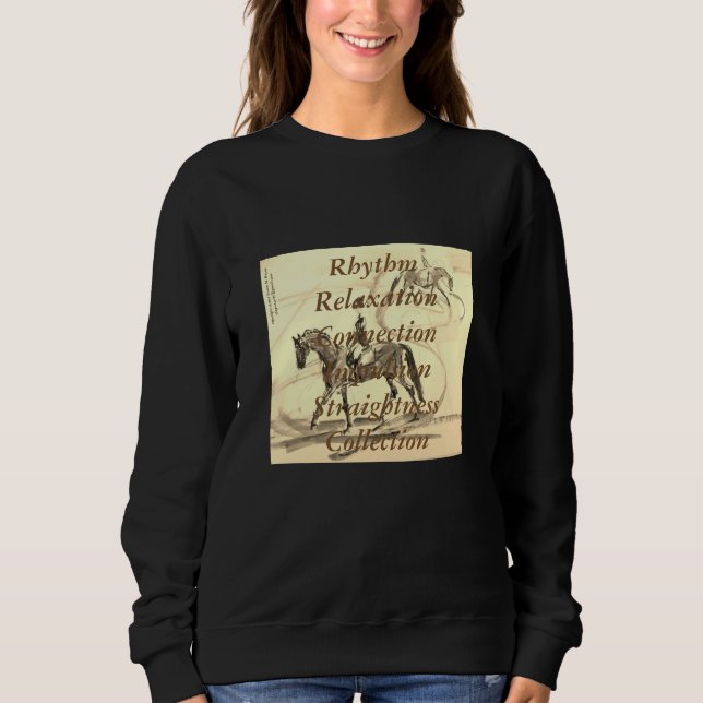 Dressageskjorta- eller jackadesign - tee (Framsida)