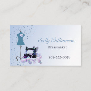 Dressaking Seamstress Visitkort