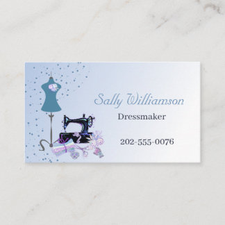 Dressaking Seamstress Visitkort