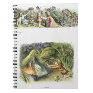 Dressing the Baby Elves, och Avvisad!, illustrati! Anteckningsbok