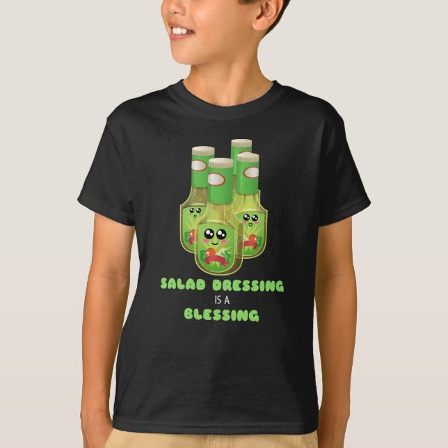 Dressingen är en rolig dressing för välsignelse t shirt (Framsida)