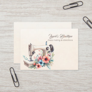 Dressmade and Alterations Boutique Visitkort