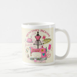 Dressmakers syning Mugg