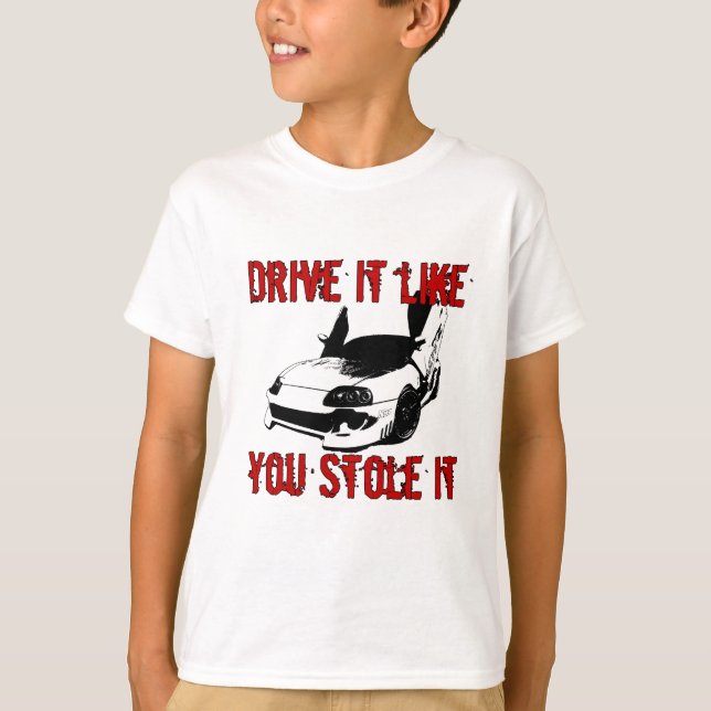 Drev stal det något liknande dig den - importera t-shirt (Framsida)