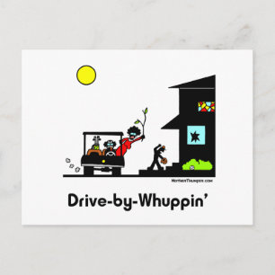 Drev-Vid-Whuppin Vykort