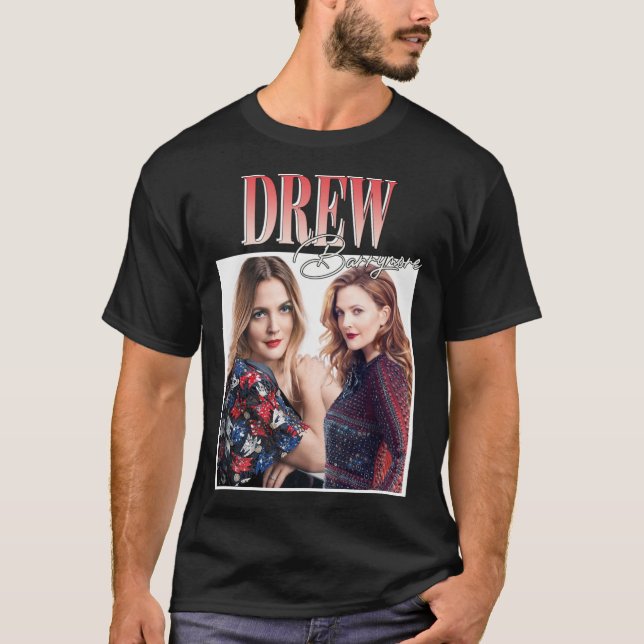 Drew Barrymore   T Shirt (Framsida)