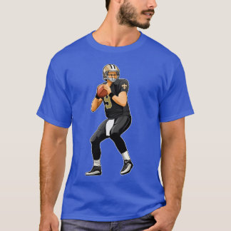 Drew Brees 9 Passar Boll roligt T Shirt