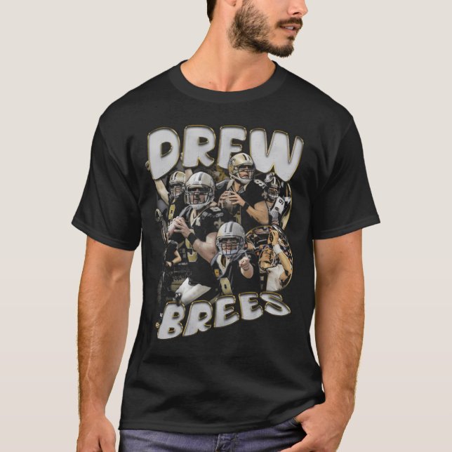 Drew Brees Vintage T Shirt (Framsida)