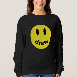 DREW Smile Ansikte Trend Mode T Shirt