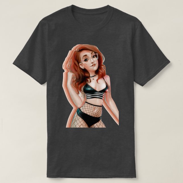 Drewing alt version t shirt (Design framsida)