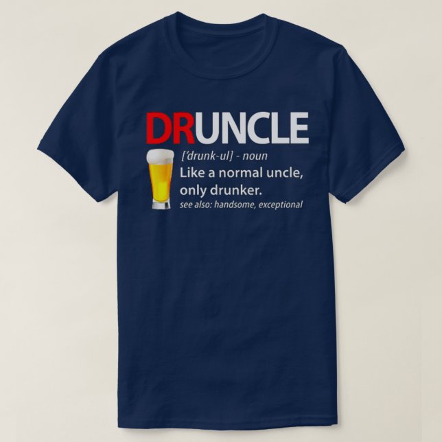 DRfarbror Beer T Shirt (Design framsida)
