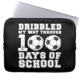 Dribblade min väg genom 100 dagars skolfotboll laptop fodral