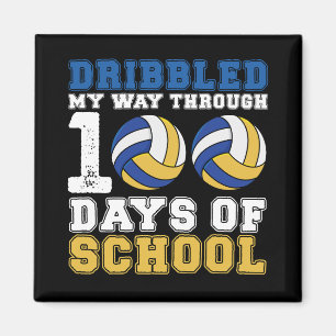 Dribblade min väg genom 100 dagars skolfotboll magnet