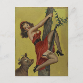 DRIBEN PINUP POSTCARD VYKORT