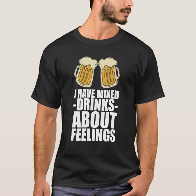 Drick Alcohol Drinking Team T Shirt (Framsida)