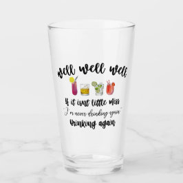 Drick aldrig mer glaskopp