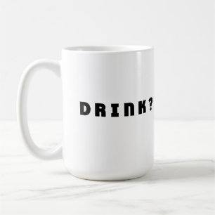 Drick alkohol kaffemugg
