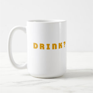 Drick alkohol kaffemugg