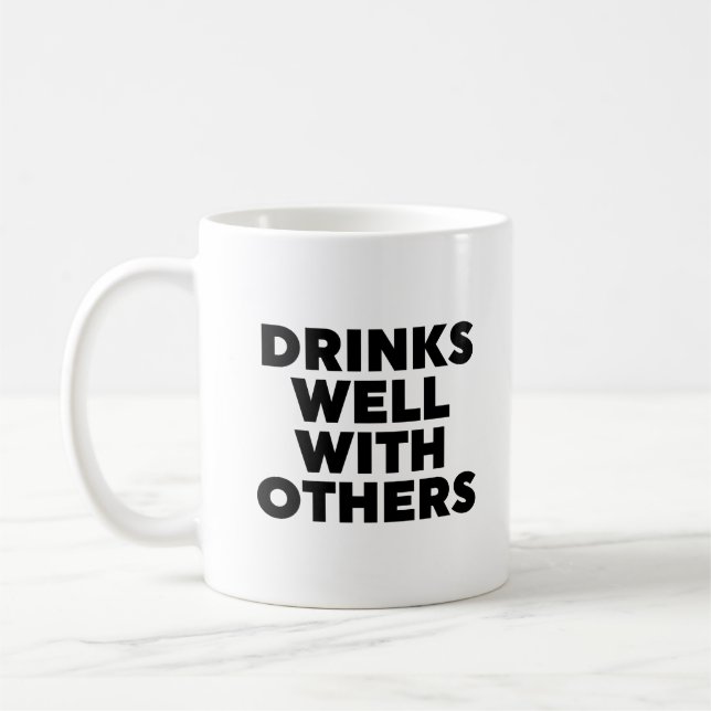 Drick bra med andra kaffemugg (Vänster)