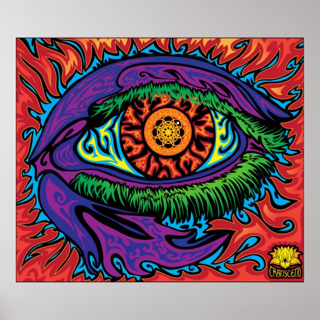 Drick den in - Öga Poster (Framsidan)