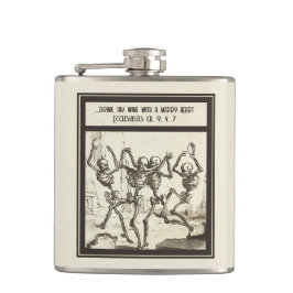 Drick din vin med ett varmt hjärta fickplunta