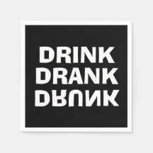 Drick Drunk-meddelande på Black Party