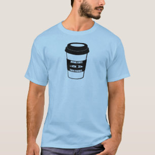 Drick först, sedan paddla t shirt