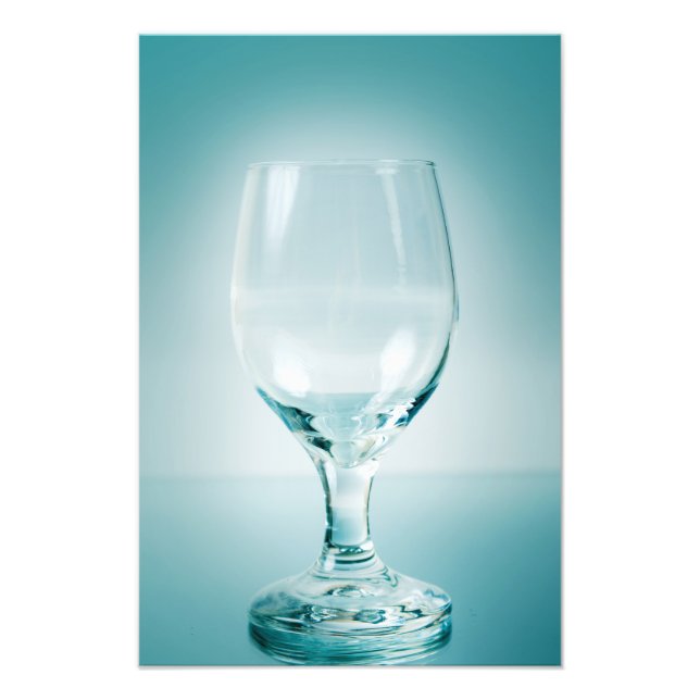 Drick glas. Konst Fototryck (Framsidan)