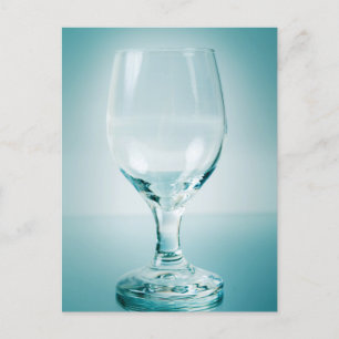 Drick glas. Konst Vykort