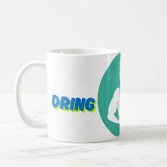 Drick hälsosam Fitness-mugg Kaffemugg (Vänster)
