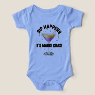 Drick Händer Det Händer Det Är Mardi Gras Roligt C T Shirt