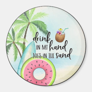Drick i Hand, Toes i Sand Magnet