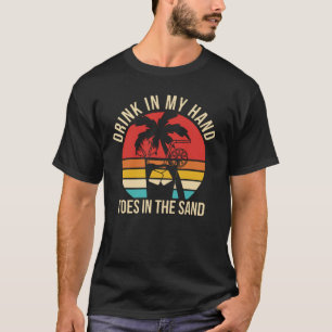 Drick i mina handtråd i sanden t shirt