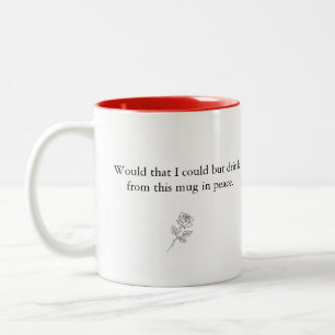 Drick i Peace-kaffet mugg