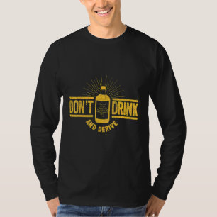Drick inte Calculus Joke Math Pun Math T Shirt