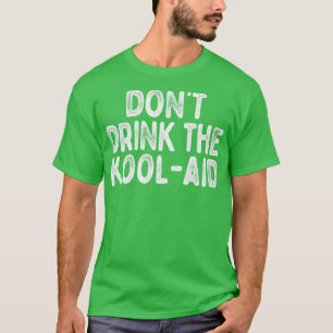 Drick inte Kool Aid Retro People's Temple-designen T Shirt