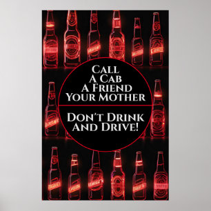 Drick inte och kör 3 Pub Poster
