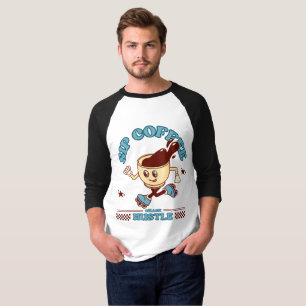 Drick kaffe, jaga fliten t shirt