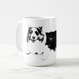 Drick Med En Mjuk Corgi Kaffemugg