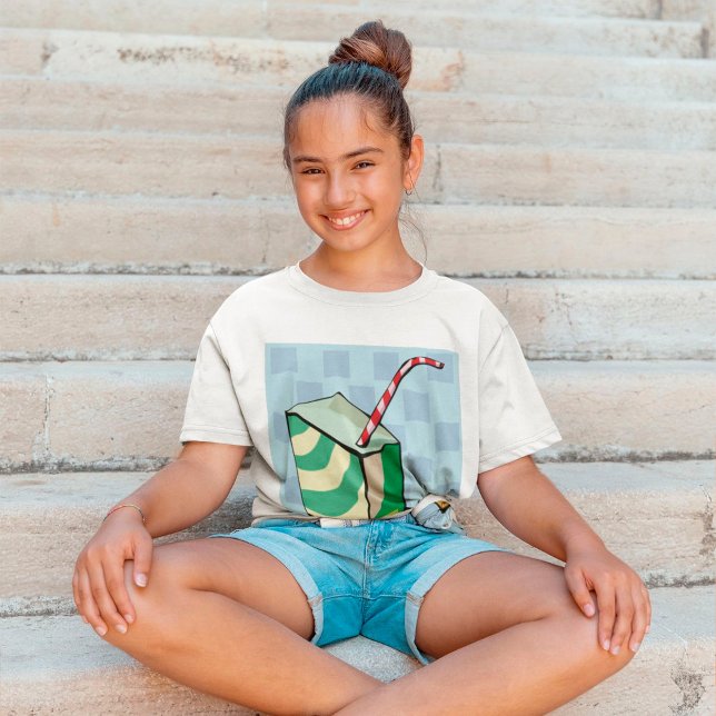 Drick med en rå T-skift T Shirt (Skapare uppladdad)