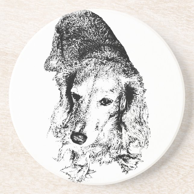 Drick med ryggraden – Dachshund Underlägg (Framsidan)